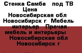 Стенка Самба-4 под ТВ › Цена ­ 4 000 - Новосибирская обл., Новосибирск г. Мебель, интерьер » Прочая мебель и интерьеры   . Новосибирская обл.,Новосибирск г.